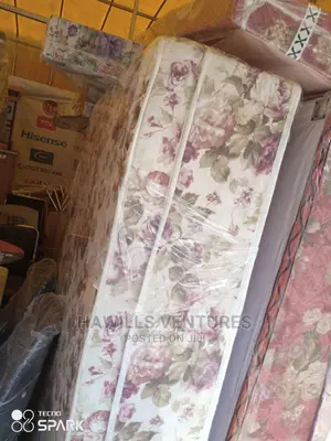 Heavy Bed Double With Mattress Inbuilt