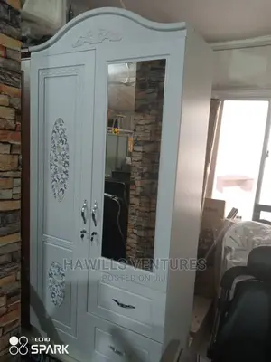 2 in 1 Wardrobe White