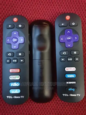 TCL ,Sharp and Hisense Roku Smart TV Remote