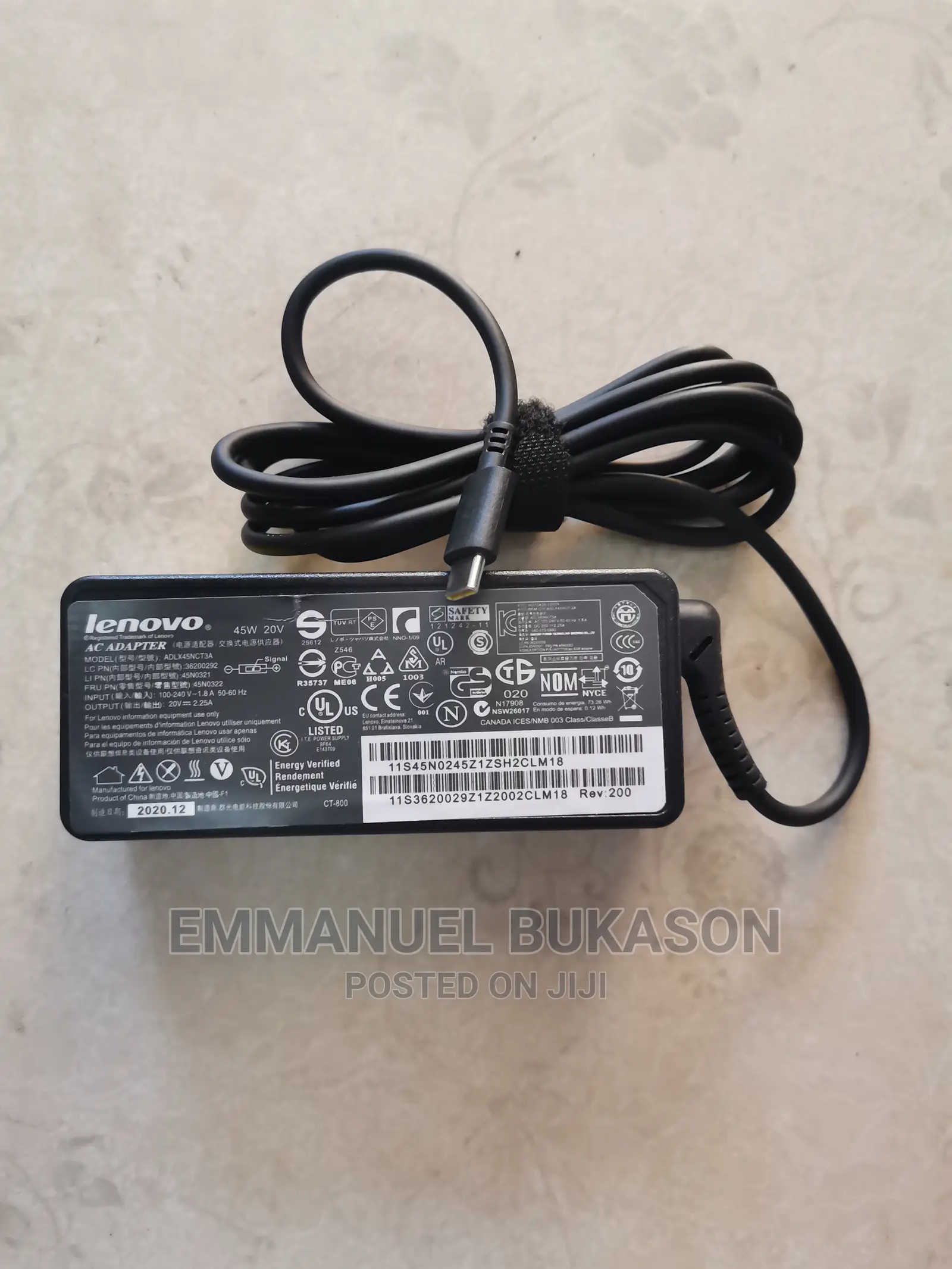 Lenovo Type C Charger