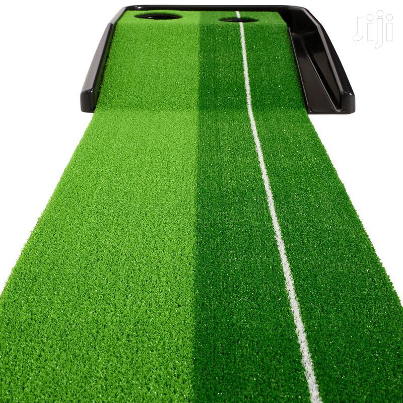 Putting Mat With Ball Return