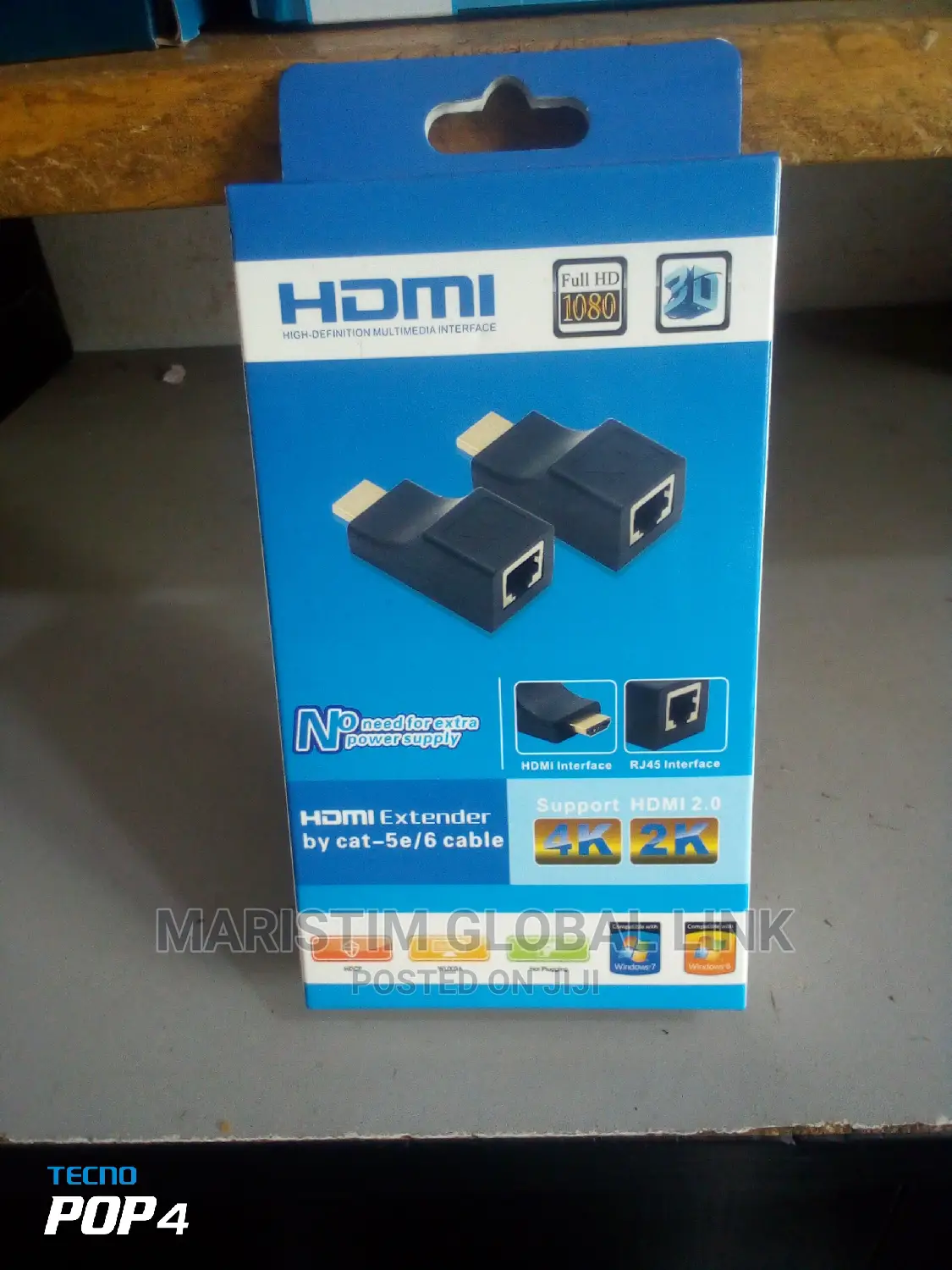 HDMI Extender 30M by Cat-5e/6 Cable