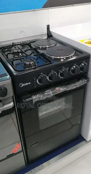 Midea 2 Gas 2 Electric Burner Cooker With Oven