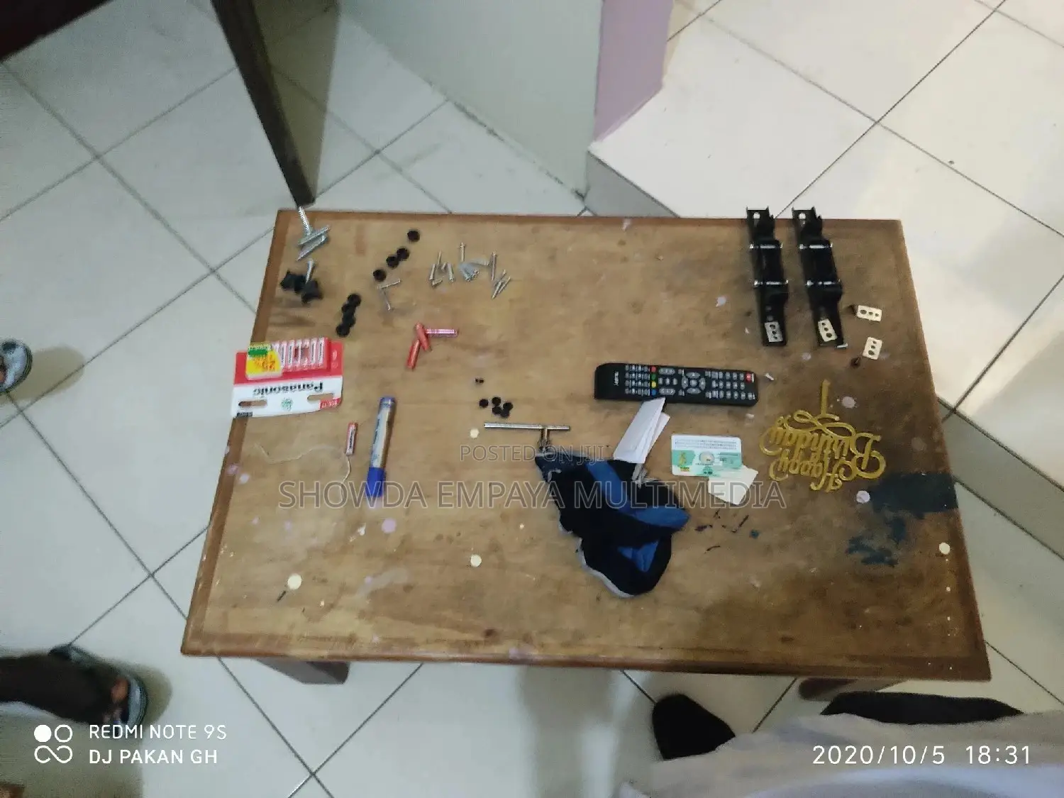 TV Mounting Drill Works