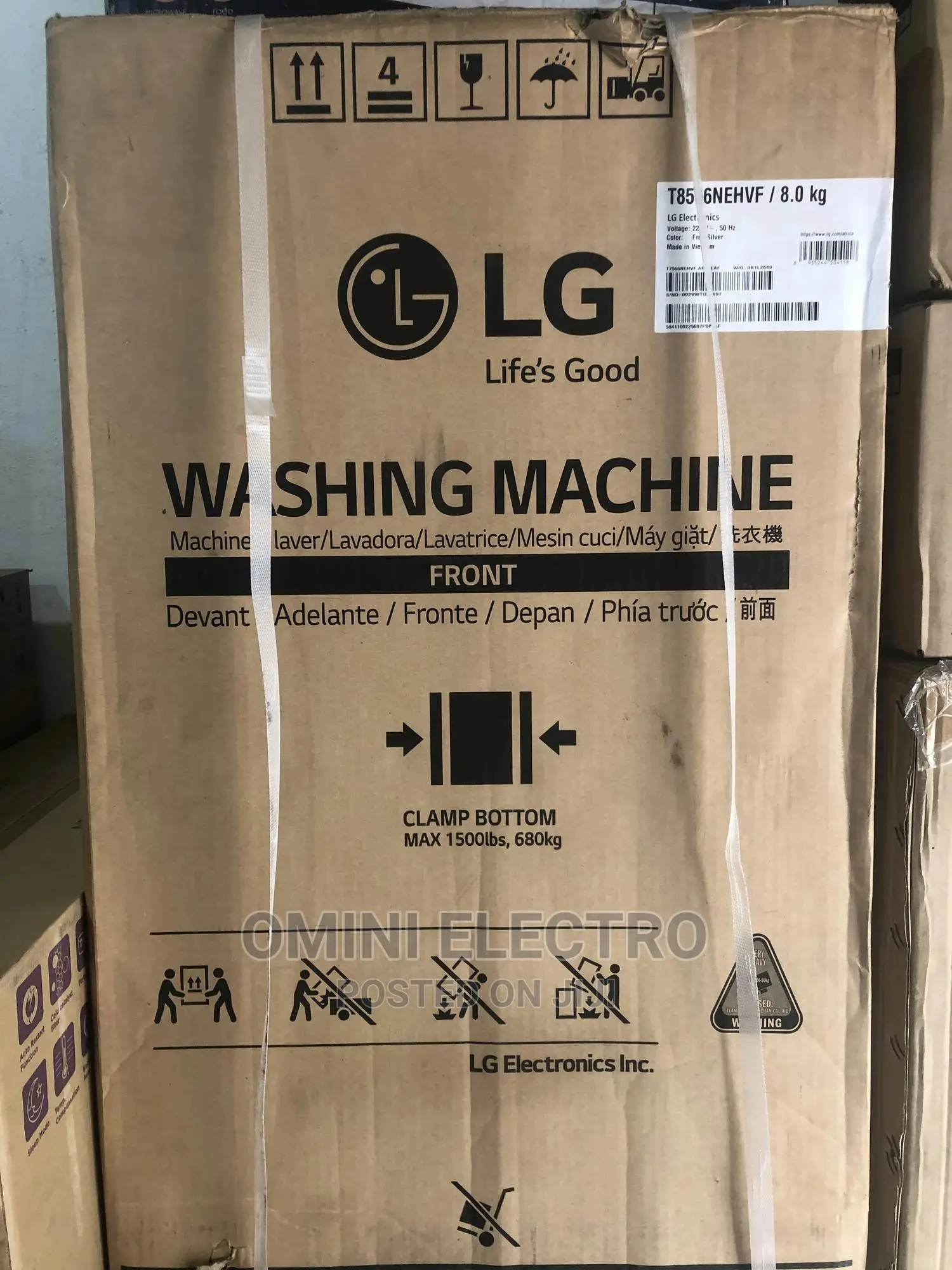 Brand New LG Washing Machine 8kg