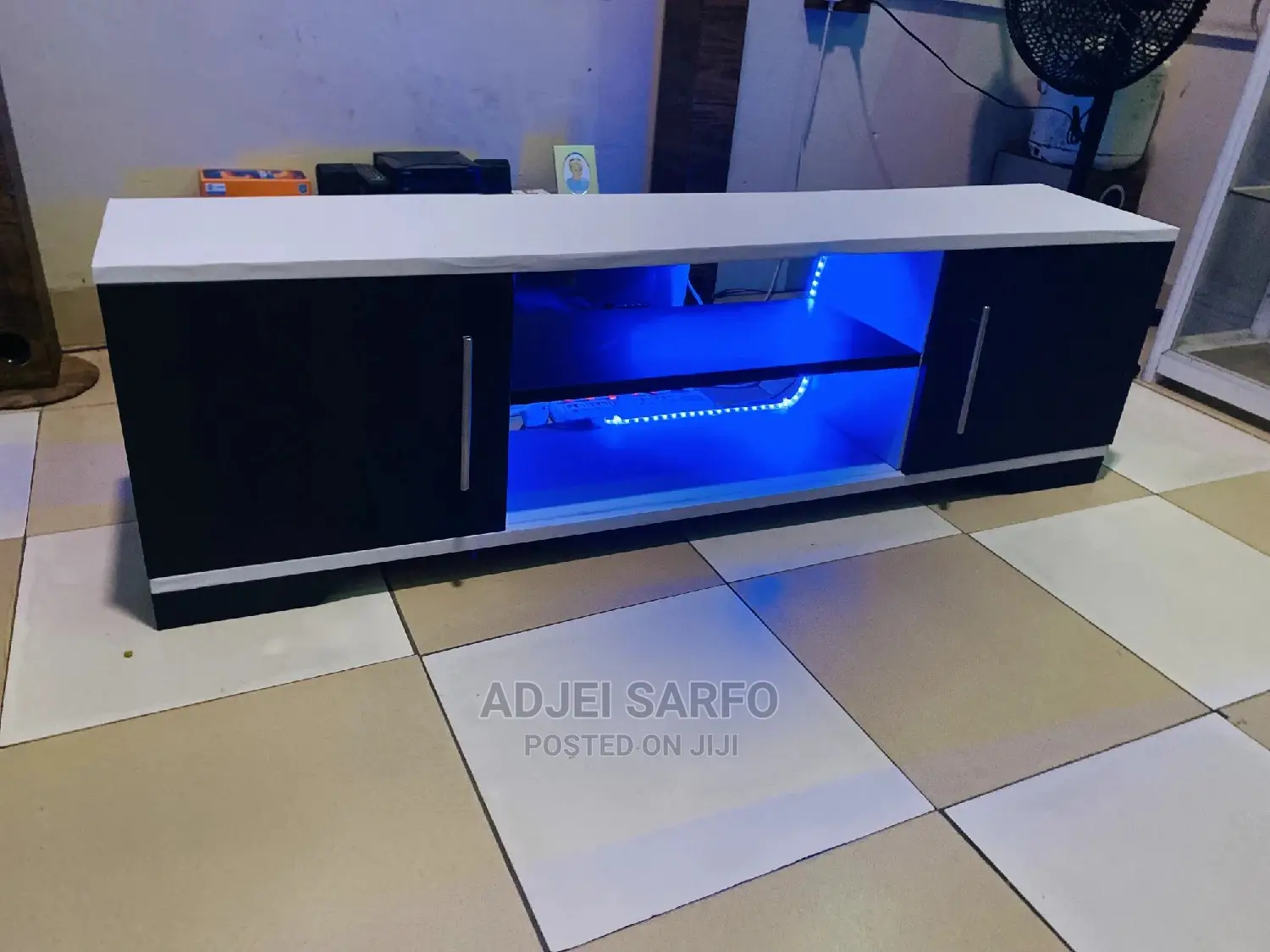 Original Tv Stand Inside With Led Light
