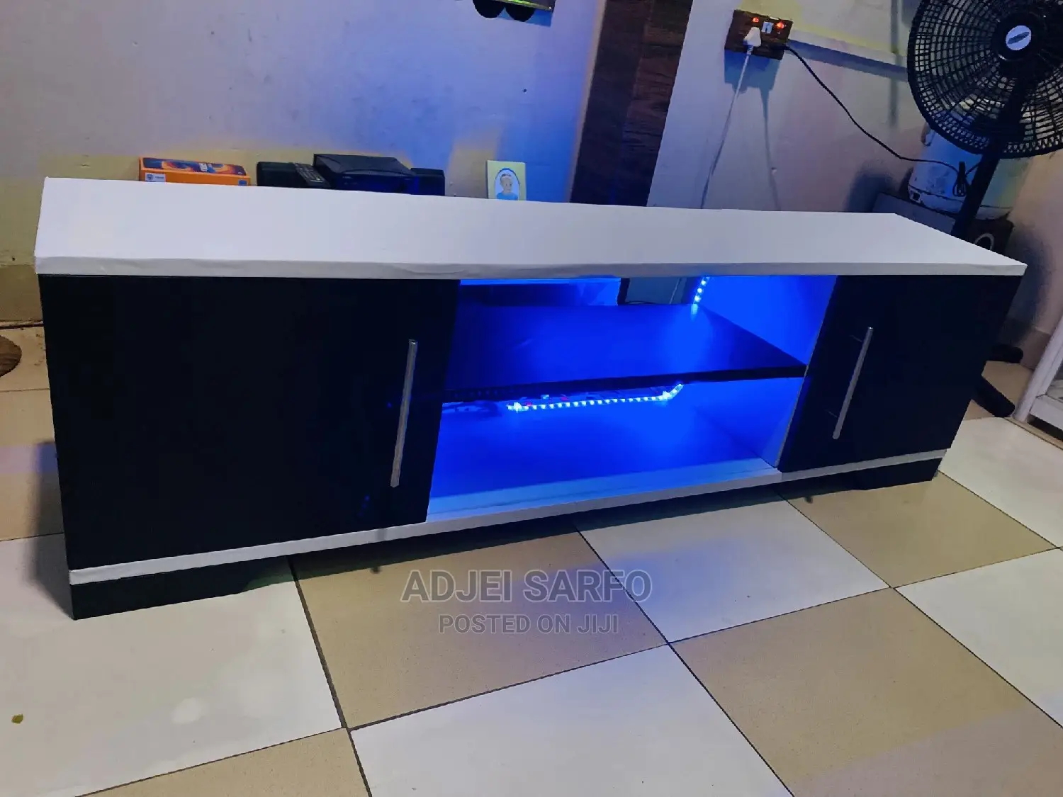 Original Tv Stand Inside With Led Light