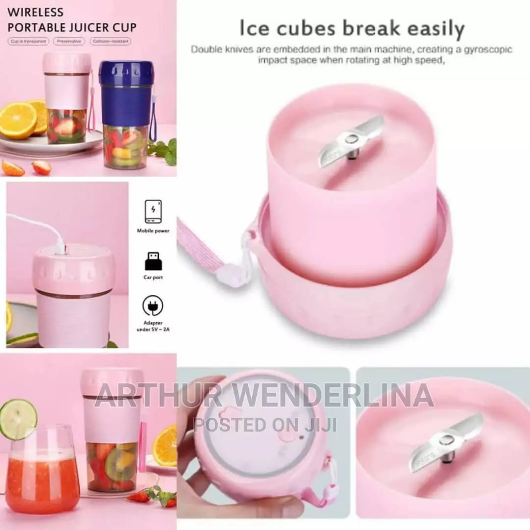Quality Rechargeable Portable Juicer Cup Fruits Blender