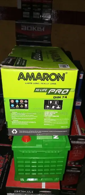 15 Plates Amaron Car Battery + Free Delivery - India Made