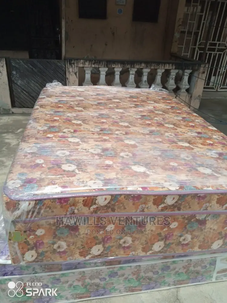Spacious Bed With Inbuilt Mattress
