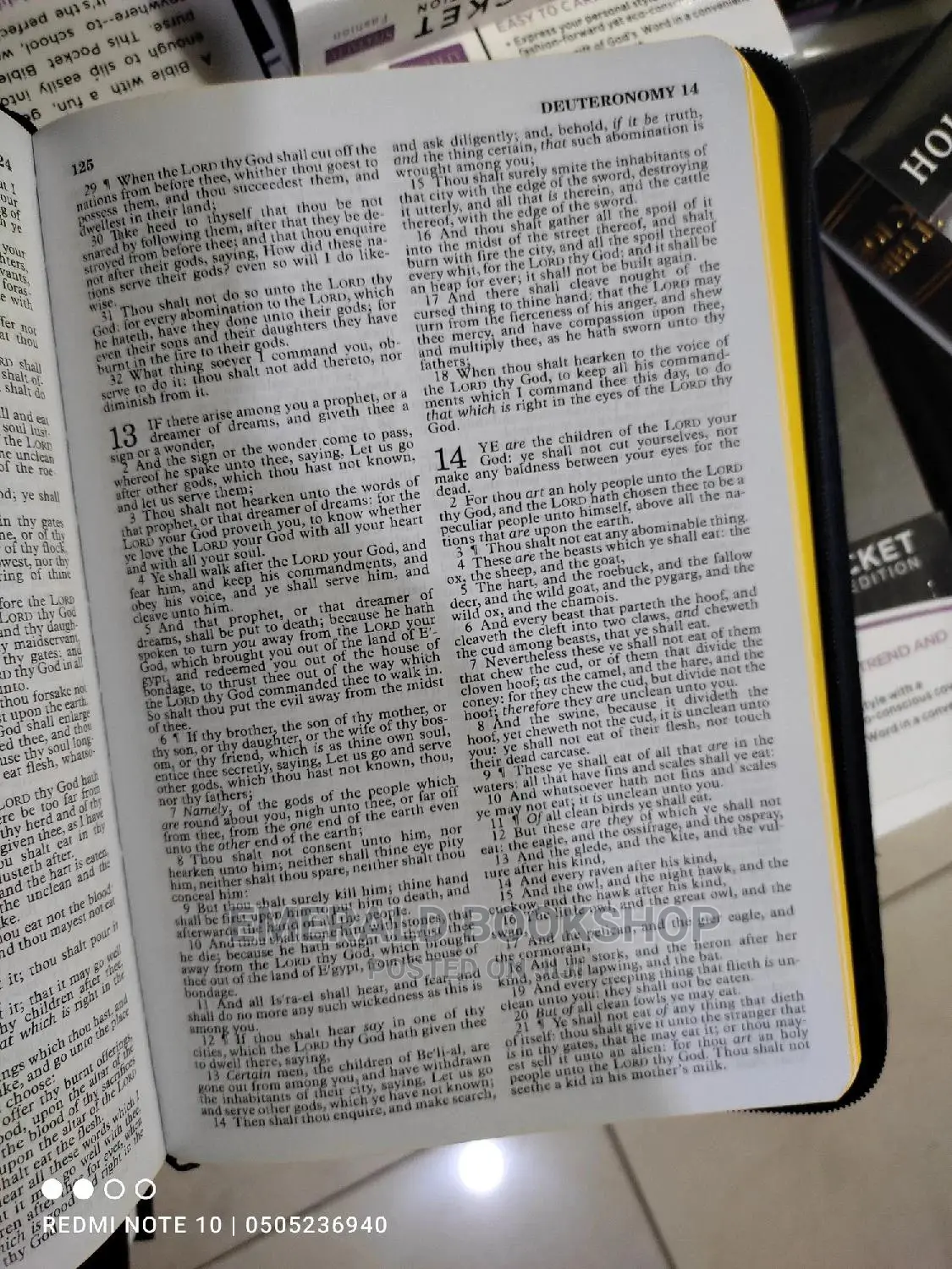 Holy Bible Kjv With Zipper