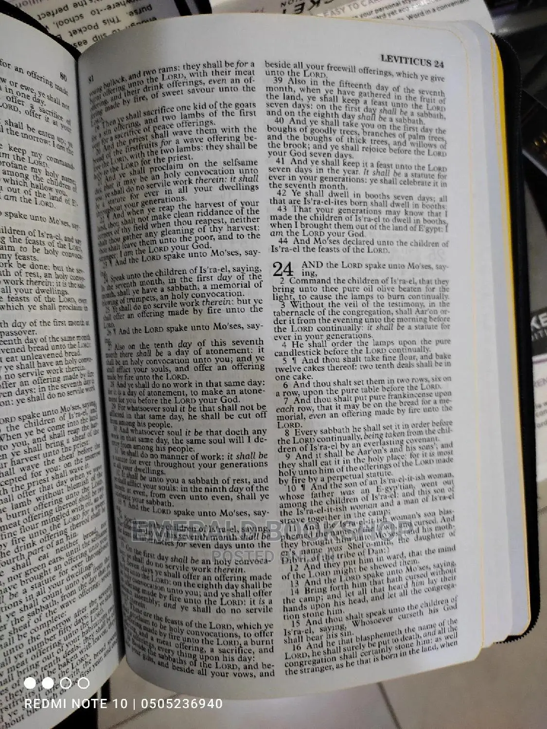 Holy Bible Kjv With Zipper