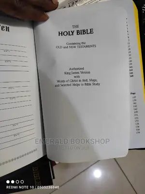 Holy Bible Kjv With Zipper