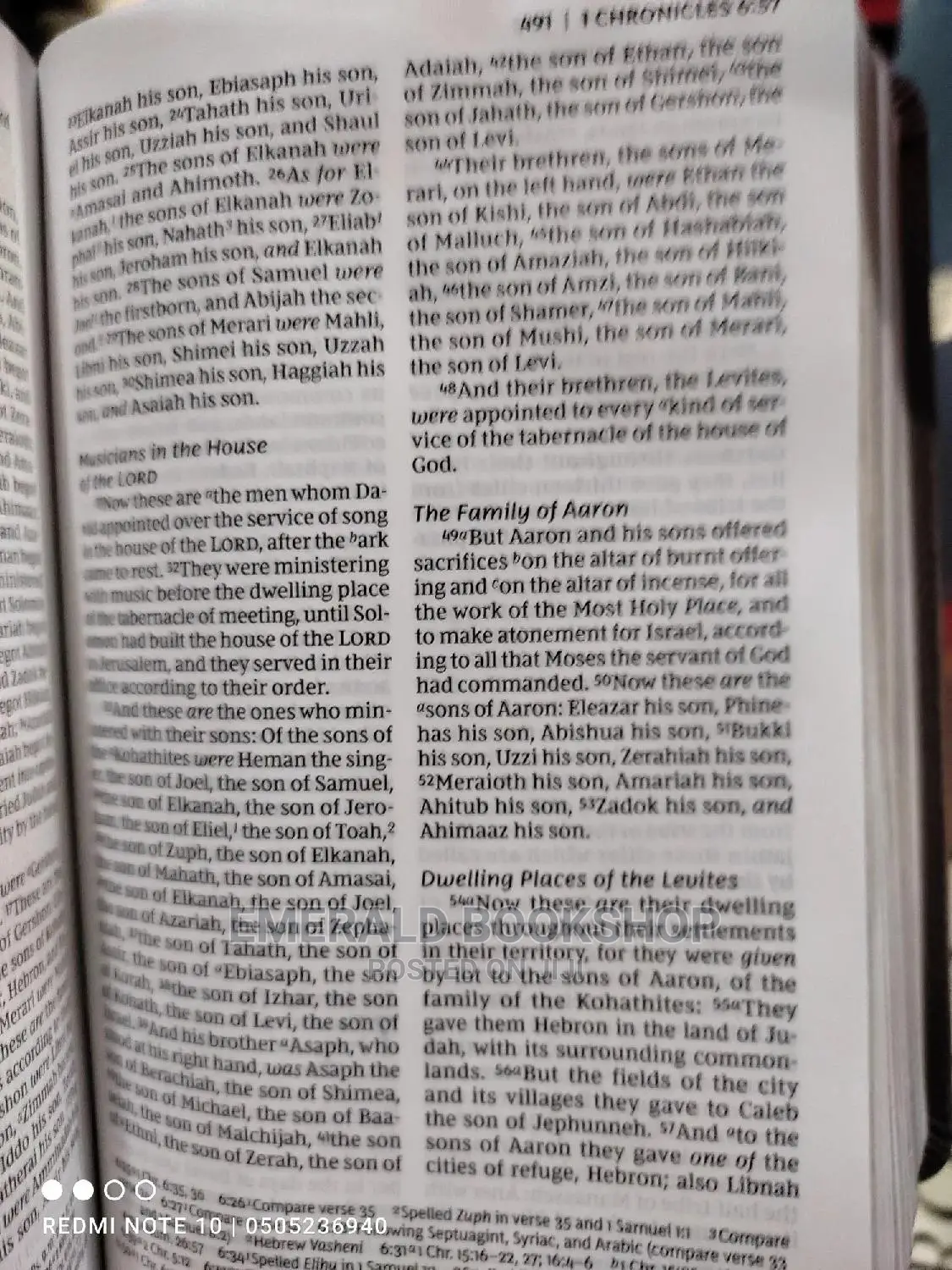 NKJV Compact Bible Small