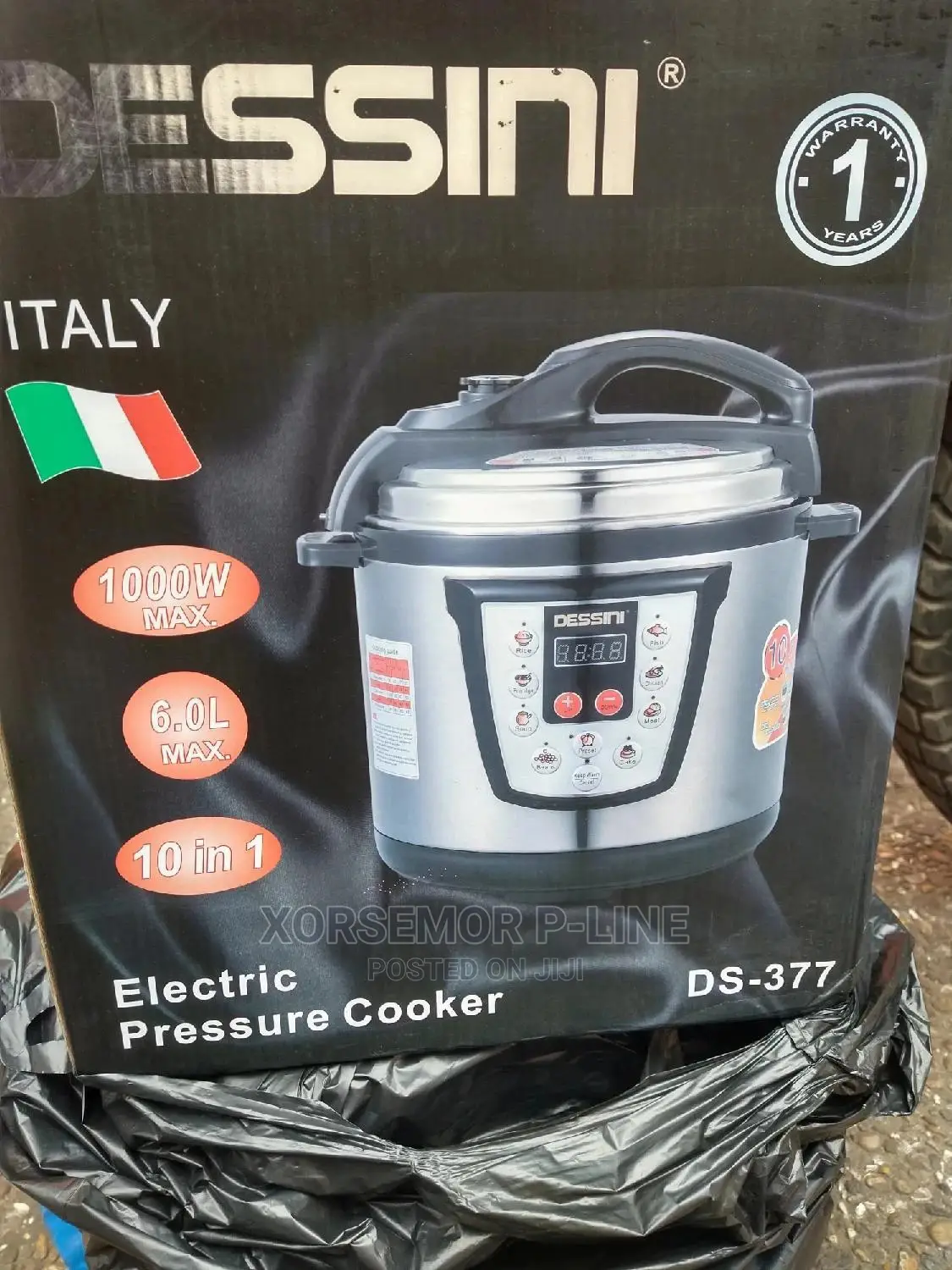 Dessini 6L Pressure Cooker