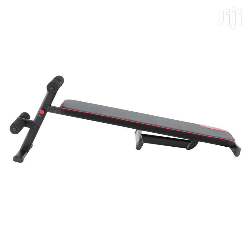 Fold-Down Weight Bench