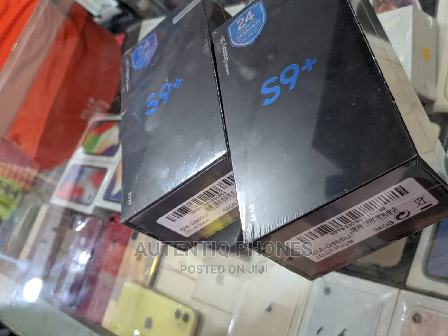 New Samsung Galaxy S9 Plus 128 GB Black