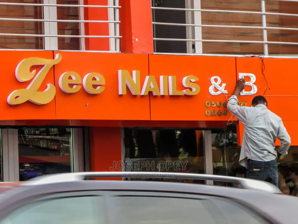 3D Sign Board Available.