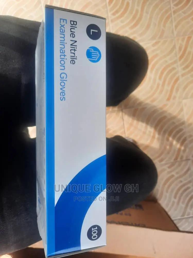 Nitrile Blue Powder Free Gloves