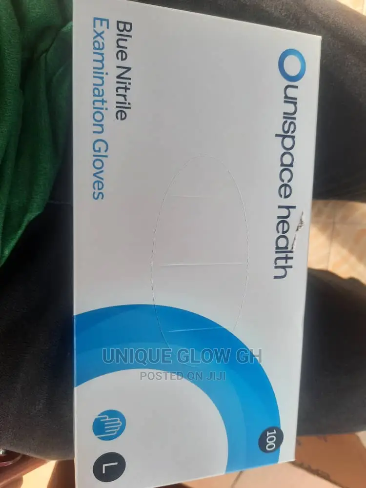 Nitrile Blue Powder Free Gloves