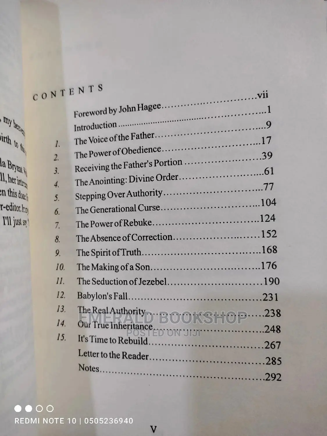 My Spiritual Inheritance Book