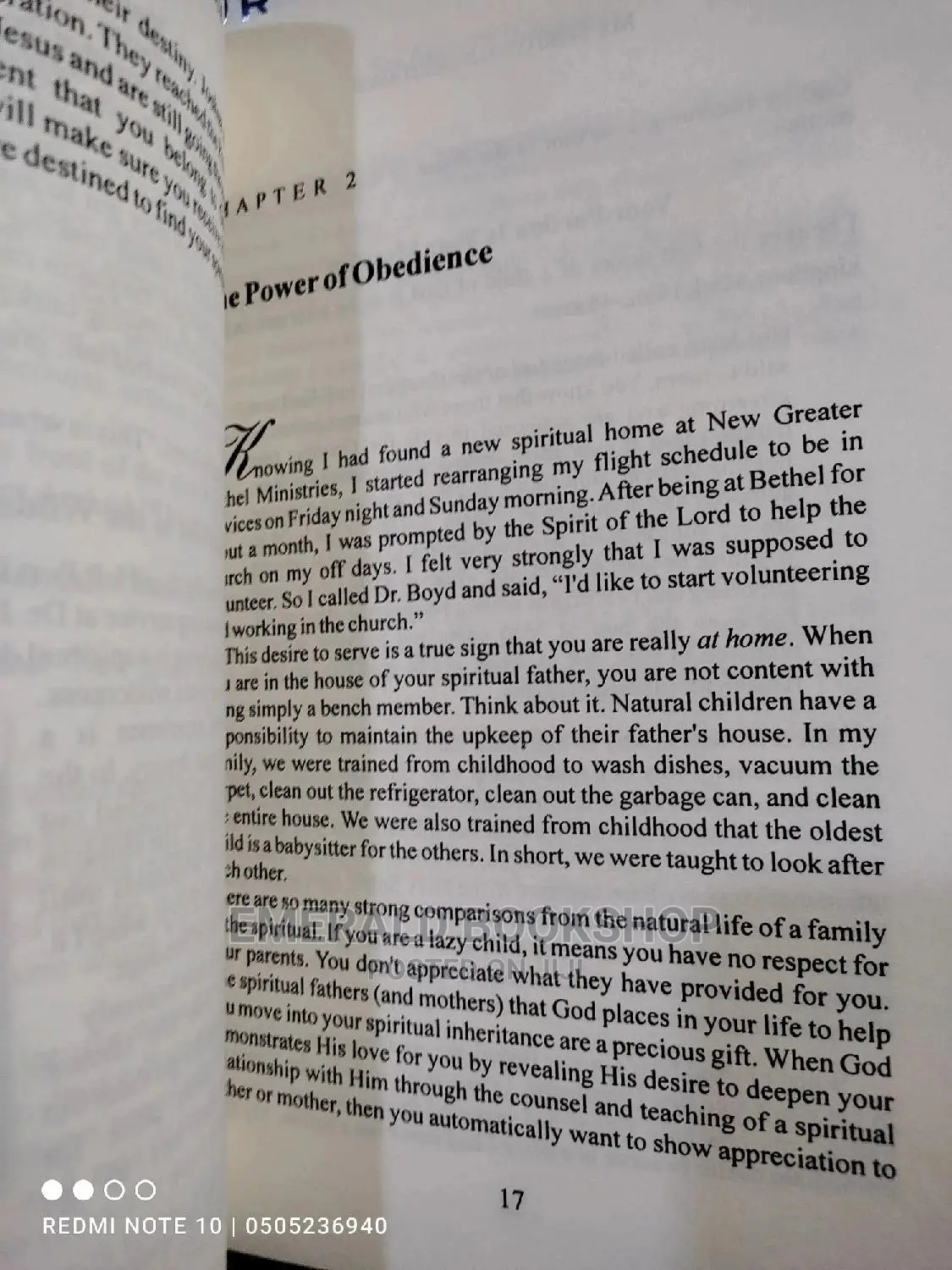 My Spiritual Inheritance Book