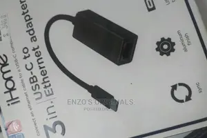 Ihome Macbook Usb-c To Gigabit Ethernet Adapter Original Rj45 New