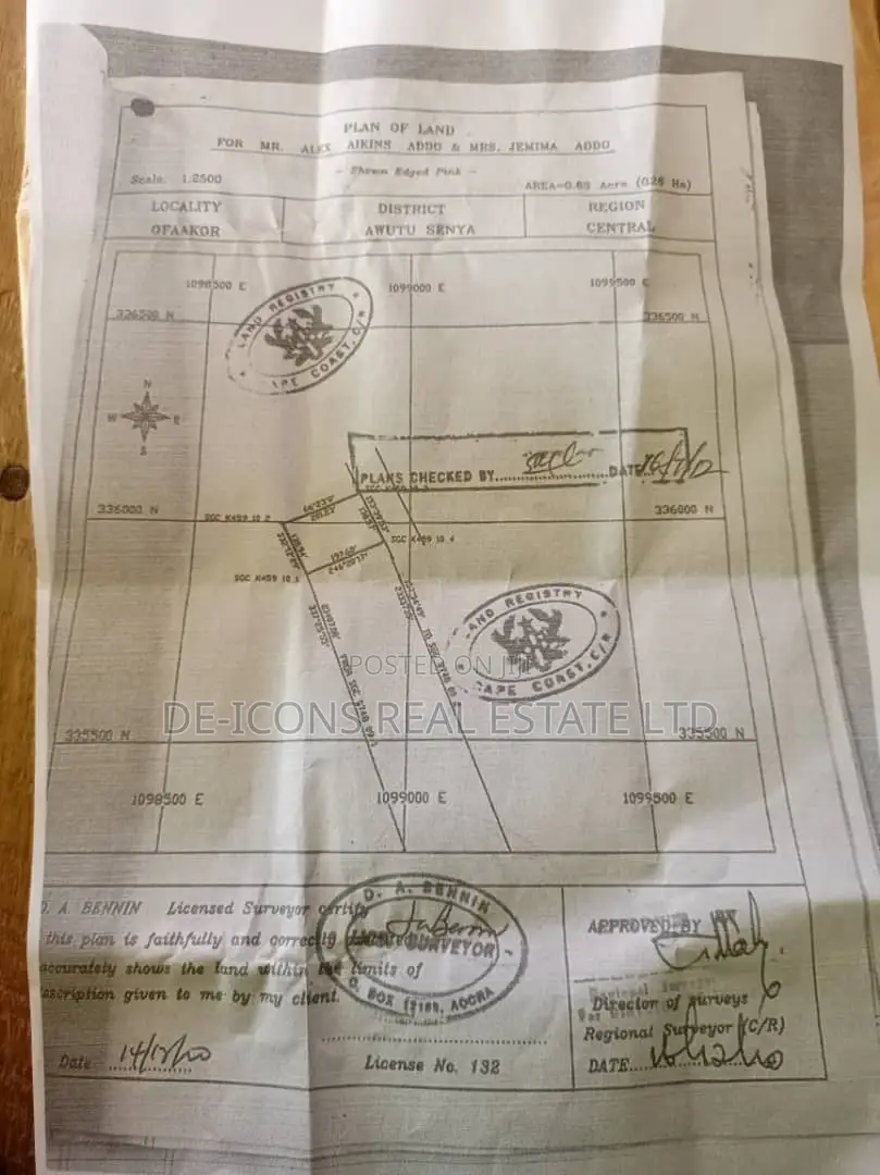 Commercial Land/ Kasoa-Bawjiase Main Road Side Land for Sale