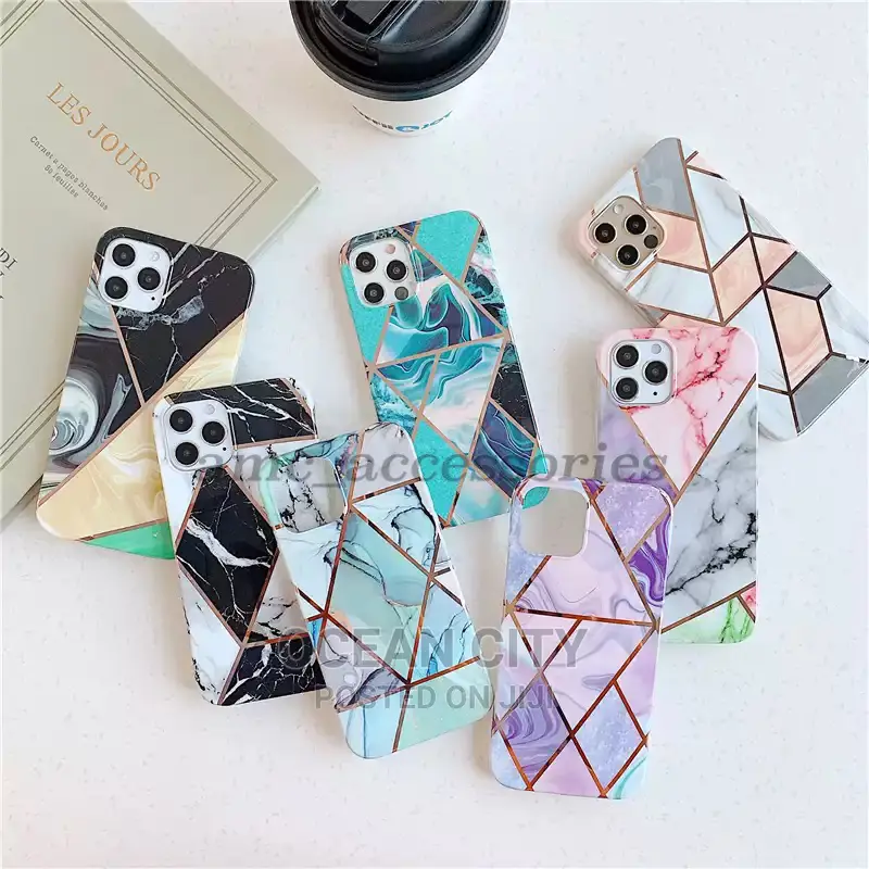 Marble Standcase for iPhone 12, 13, 14, 15 MODELS