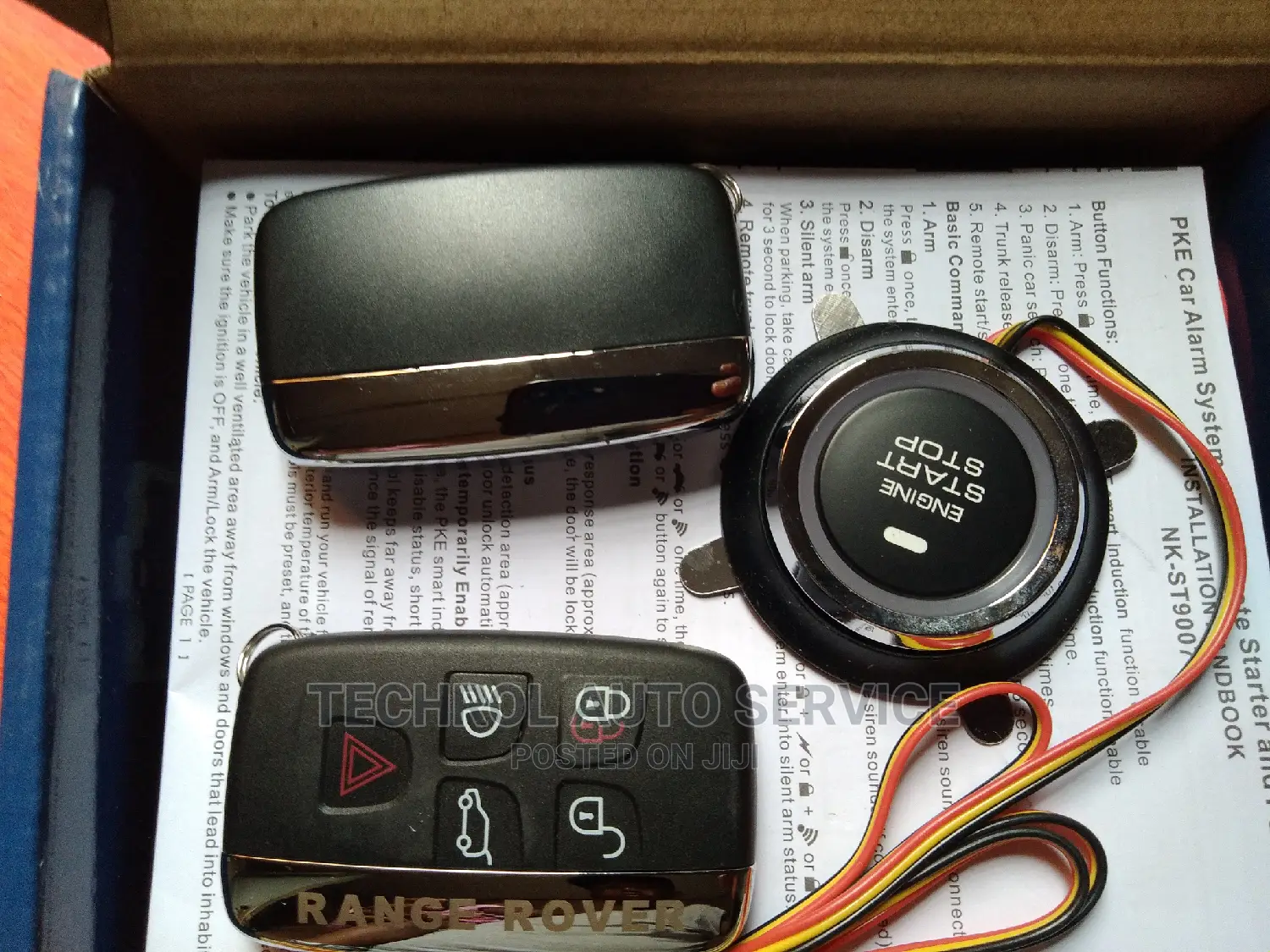 Push to Start With Range Remote