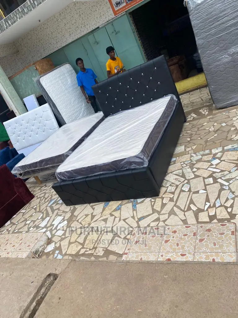 New Queensize Bed With Mattress . Free Delivery