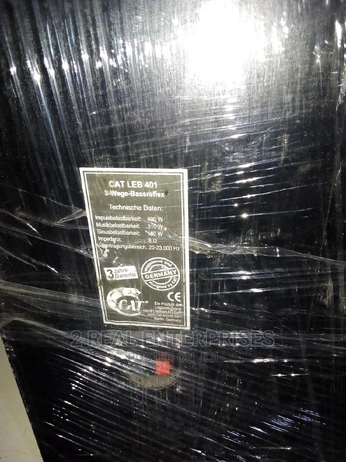 CAT LEB 401 3-Wege- Bassreflex Speaker
