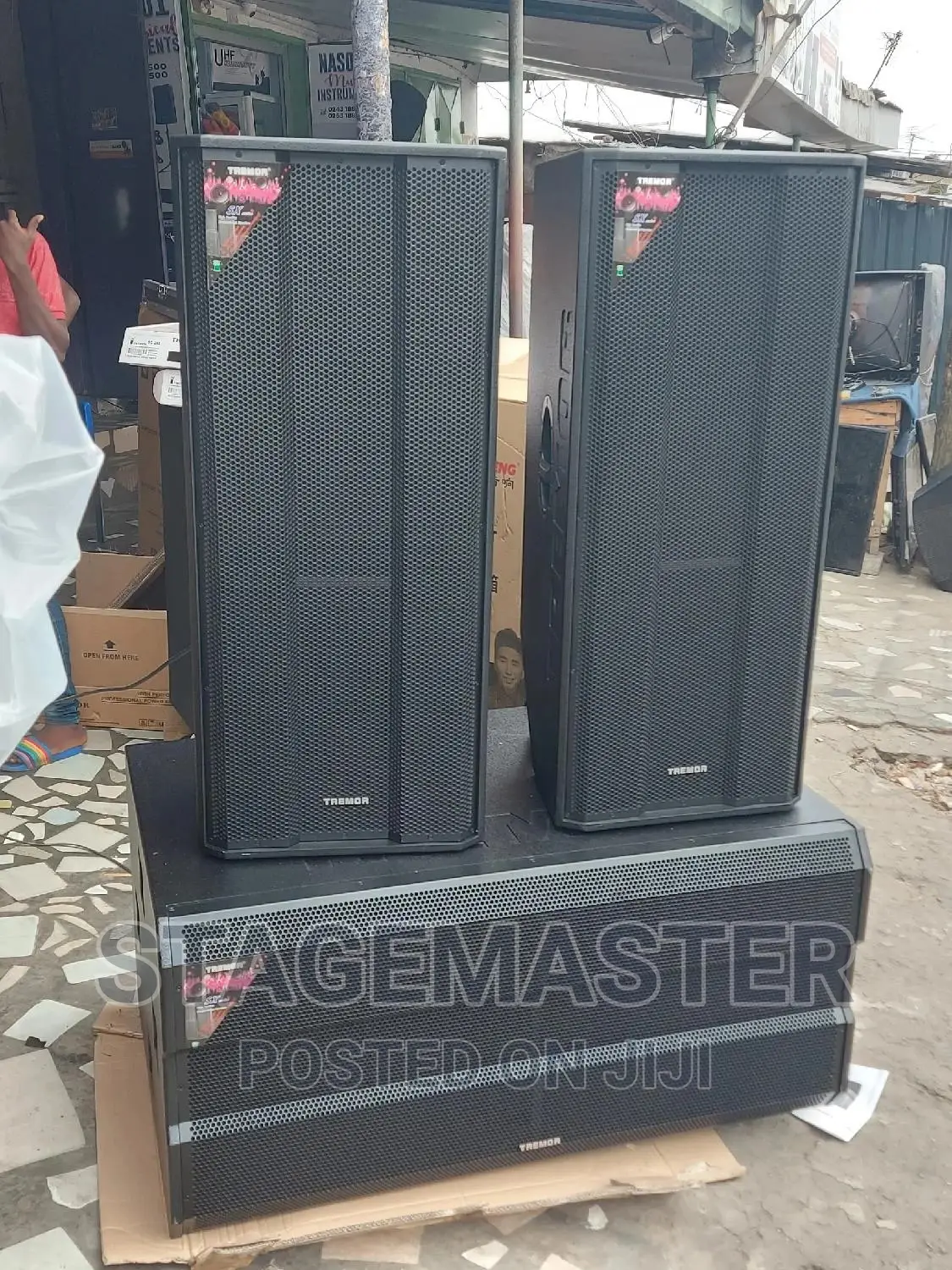 Tremor Full Set Sound Equipments