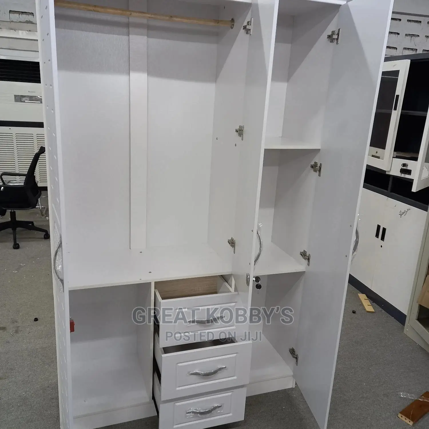Three Doors Wardrobe