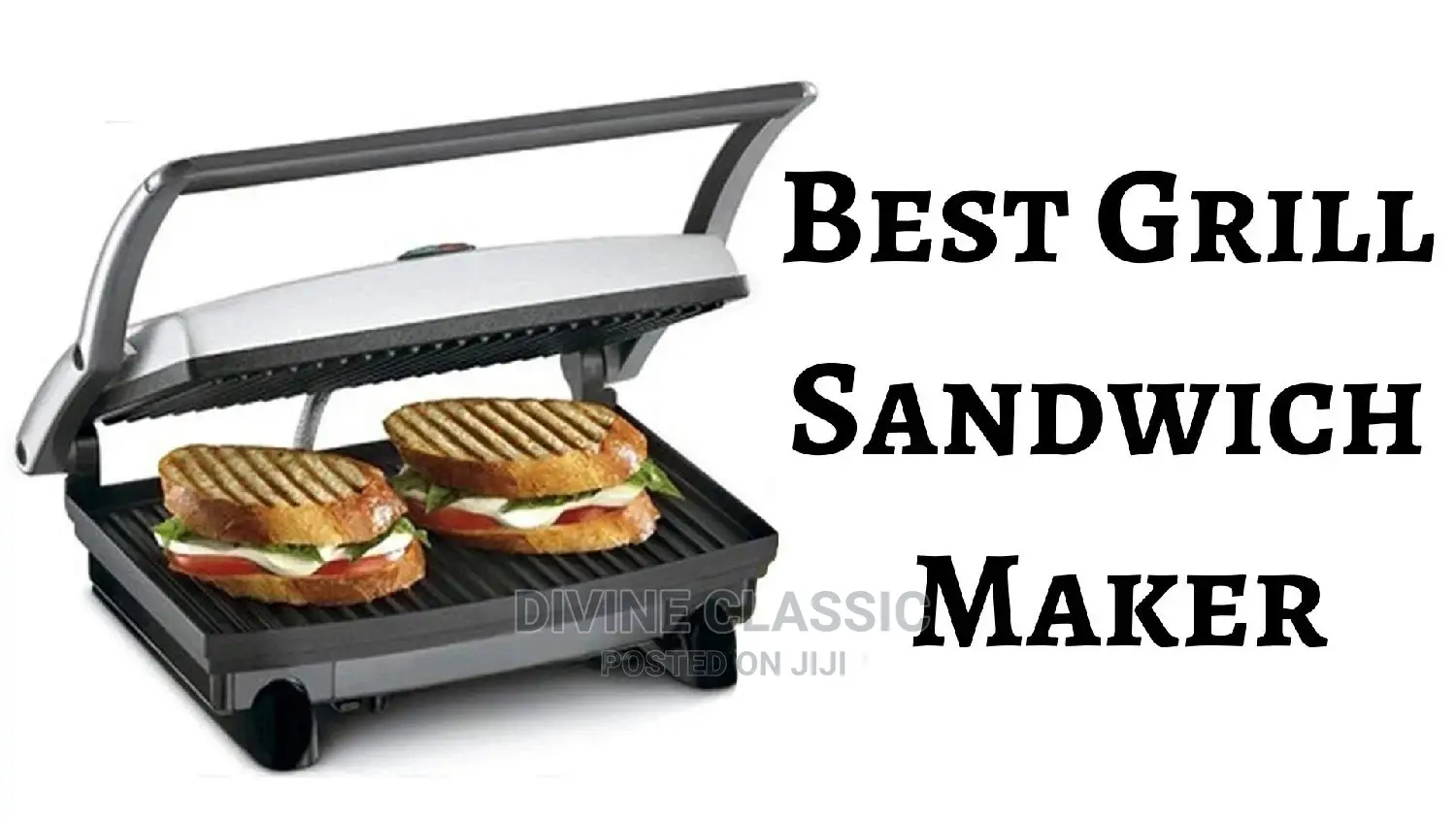 2 Portion Panini Grill