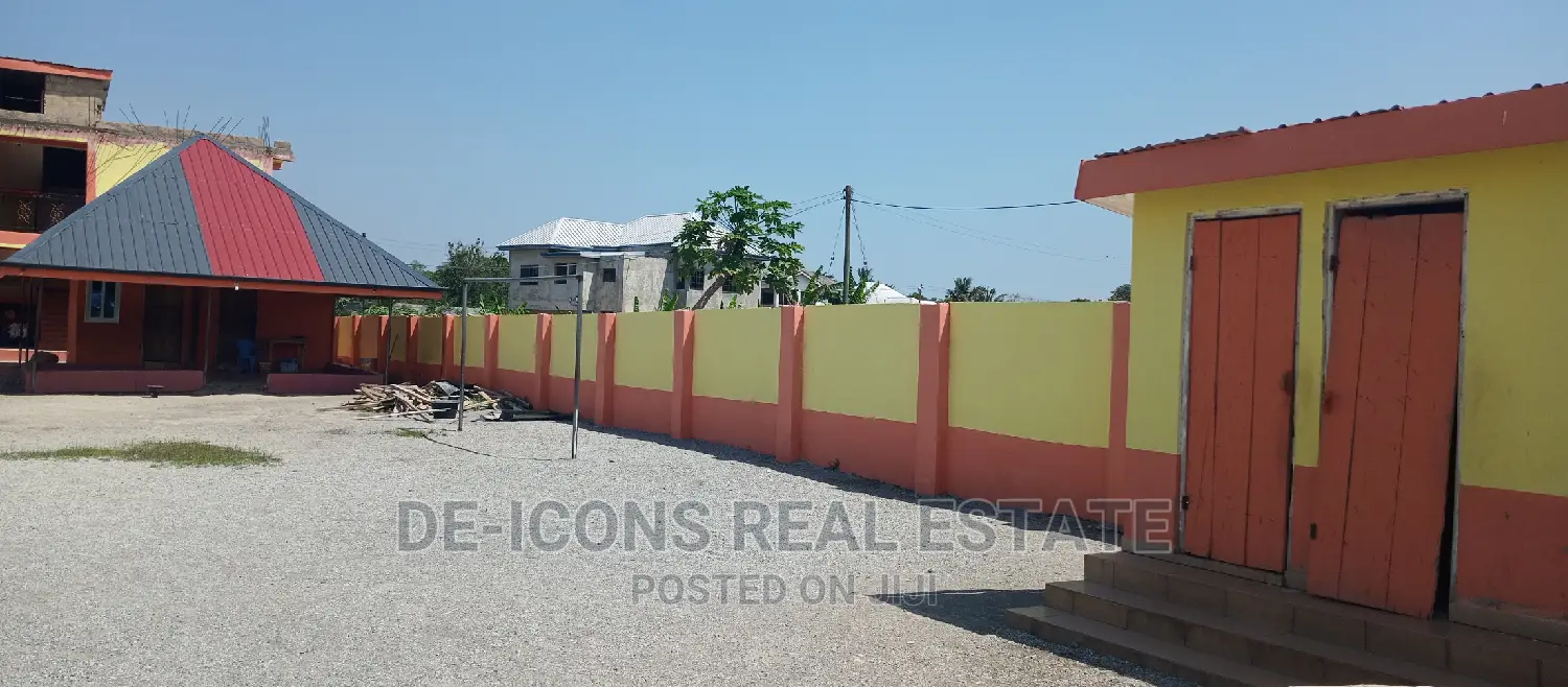 A Mega School Sited on 6 Plots of Land, Fenced for Sale