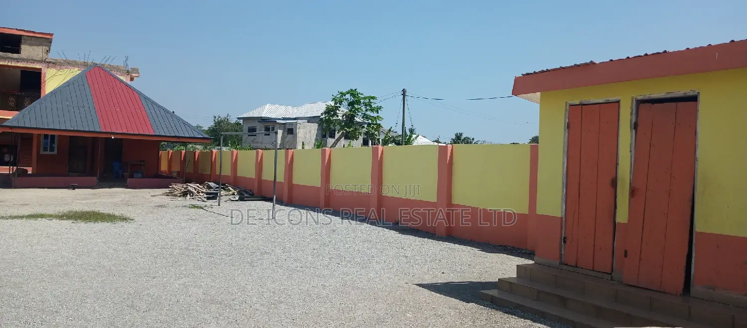 A Mega School Sited on 6 Plots of Land, Fenced for Sale