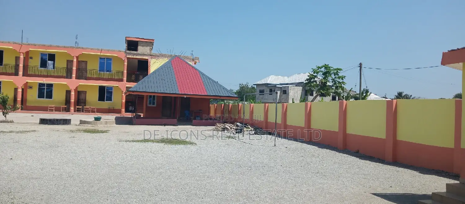 A Mega School Sited on 6 Plots of Land, Fenced for Sale