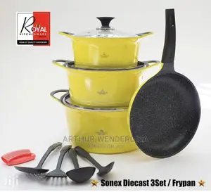 Sonex 3 Set Untensils Non - Stick Plus Fry Pan
