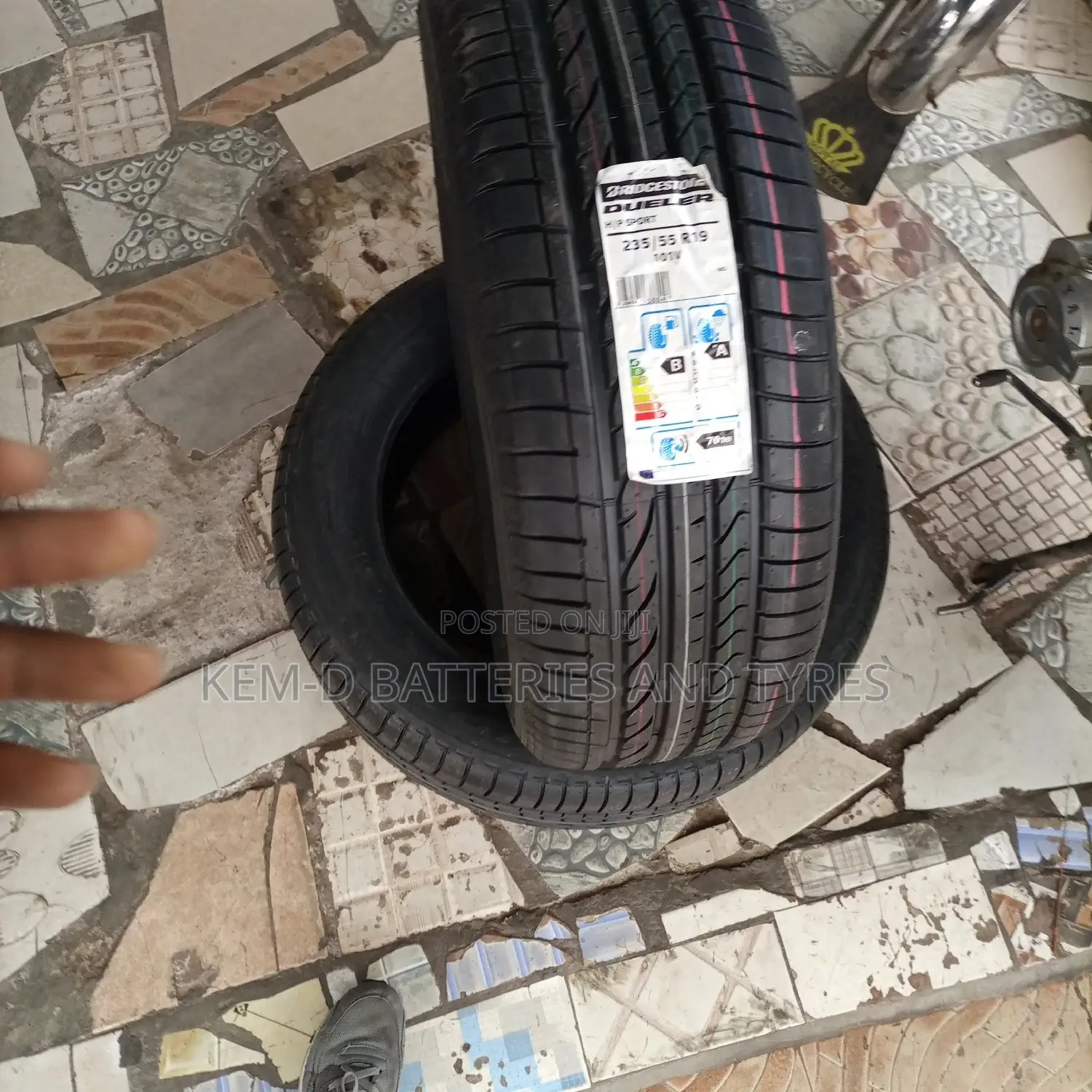 235/55r19 Bridgestone Dueler 101V Tires Tyre - Free Delivery