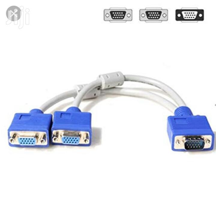 Y Cable Vga Splitter