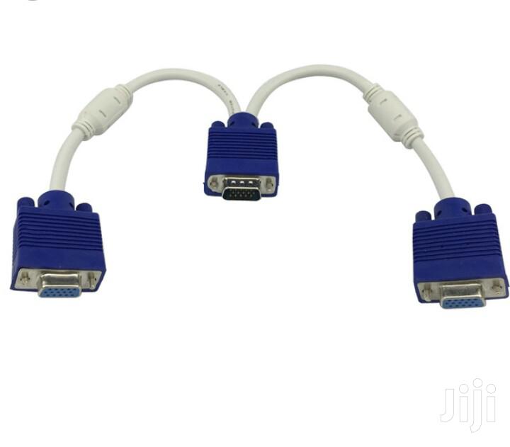 Y Cable Vga Splitter