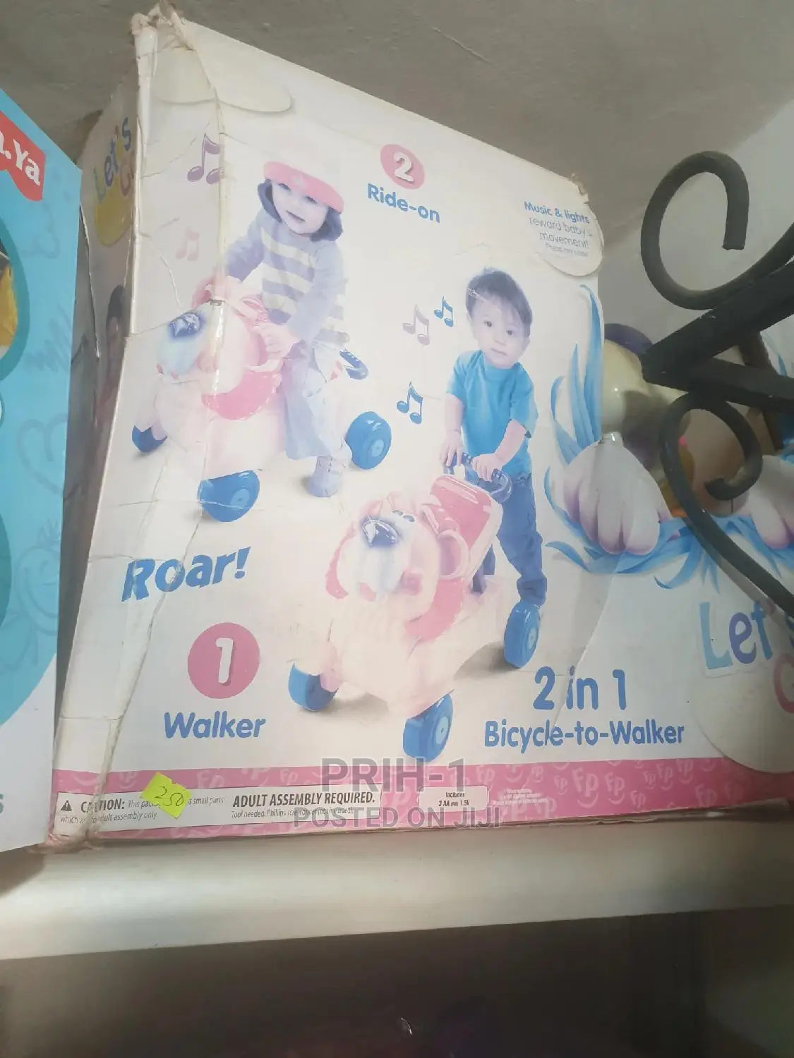 Kids 2 in 1 Walker and Car
