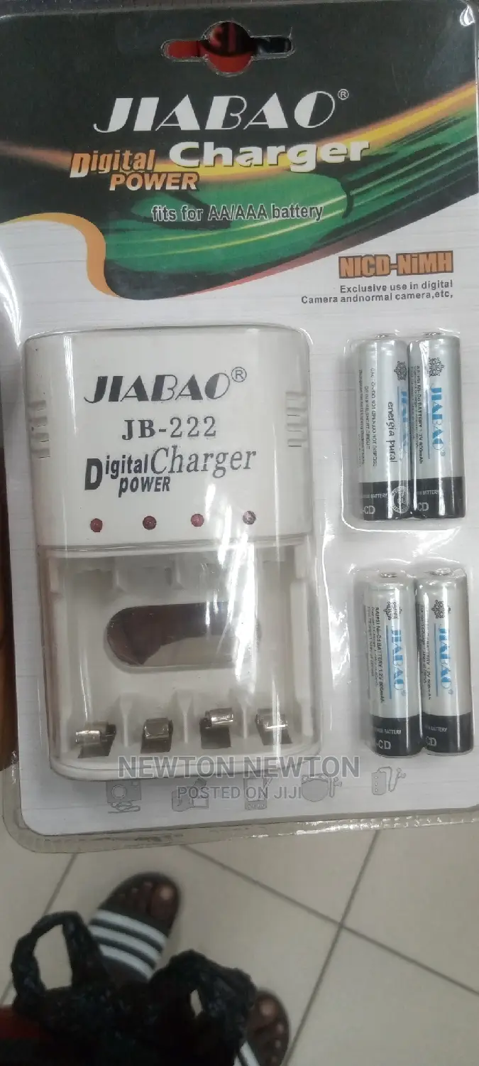 Rechargeable Battery With Charger in Accra Metropolitan Accessories