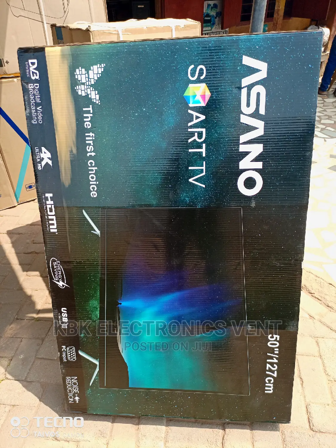 Asano 50" Smart Uhd 4k Satellite