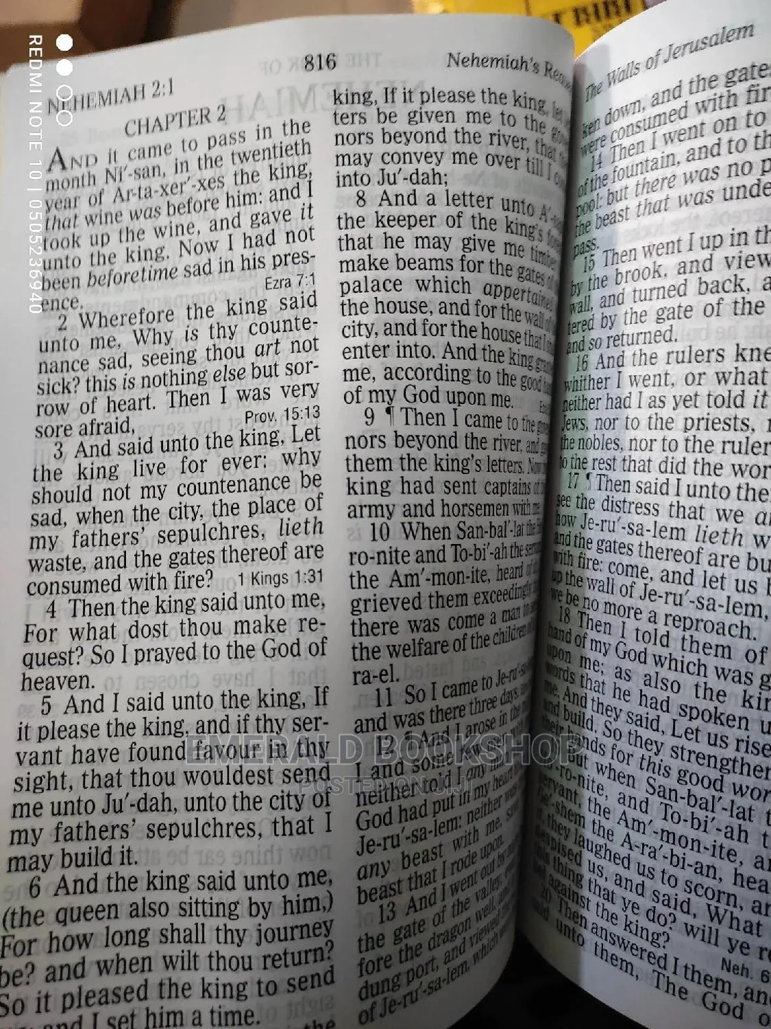 Holy Bible Super Reference Print