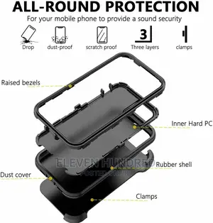 iPhone 11 Shockproof Defender Case Cove
