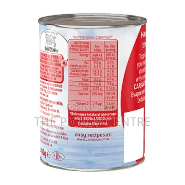 Nestle Carnation Evaporated Milk 410ge