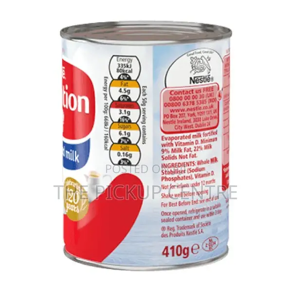 Nestle Carnation Evaporated Milk 410ge