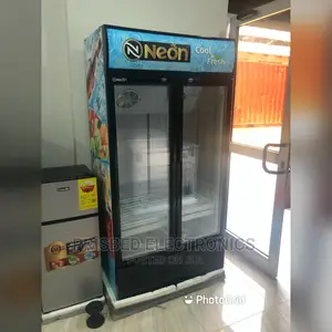 Neon Side by Side Showcase/Display Fridge 530 Litres